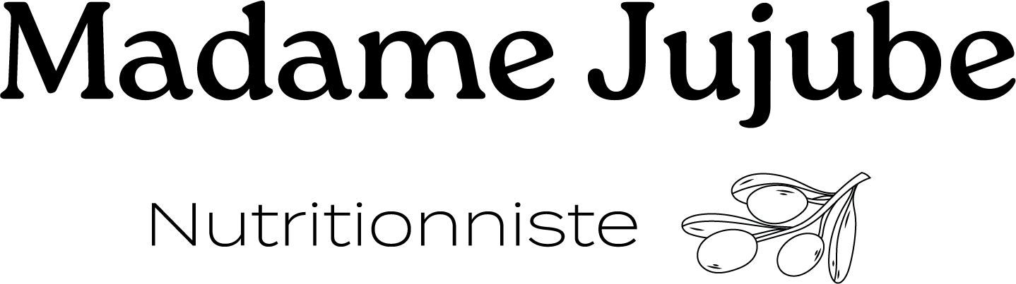 Logo Madame Jujube — Cabinet nutritionniste à Genève
